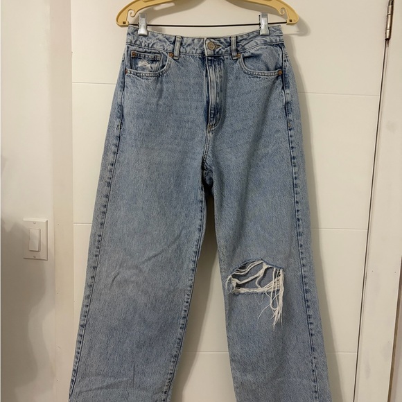 Garage Denim - Garage Blue Distressed Women Jeans